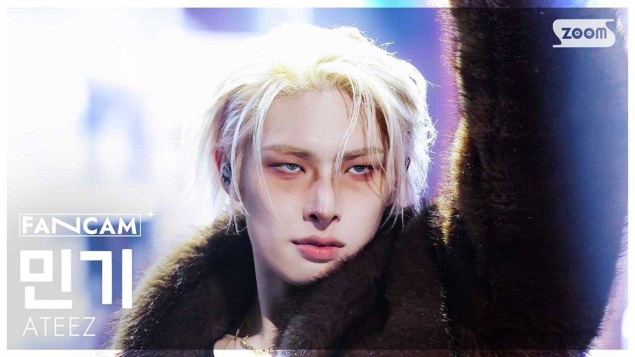 [안방1열 직캠4K] 에이티즈 민기 'Adrenaline' (ATEEZ MINGI FanCam) @SBS Inkigayo 260208
