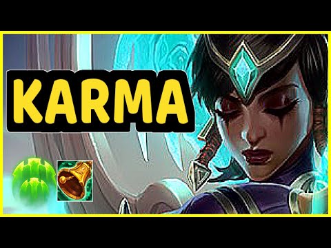 KARMA VS THRESH SUPPORT GAMEPLAY