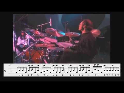 Vinnie Colaiuta Soundcheck Lick (Transcription)