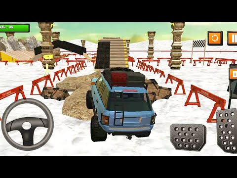 SUV Jeep Driving Simulator 2022| Off-Road 4x4 Car Parking & Driving Game Play #4 | Abdullah Gaming 🎮