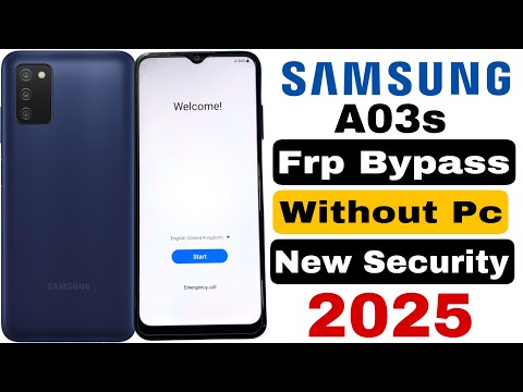 Samsung A03s Frp Bypass | Without Pc | Google Account Lock Unlock - Talkback Not Working 2025