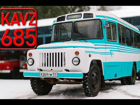 Die Glücks-Kiste / KAVZ 3270 / Russischer Oldtimer-Bus / Die Sowjet-Box
