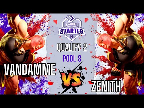 SF6 👊 VanDamme (Marisa) vs Zenith (Marisa) 👊 KaBuM! Starter SF6 - Qualify 2 - Pool 8
