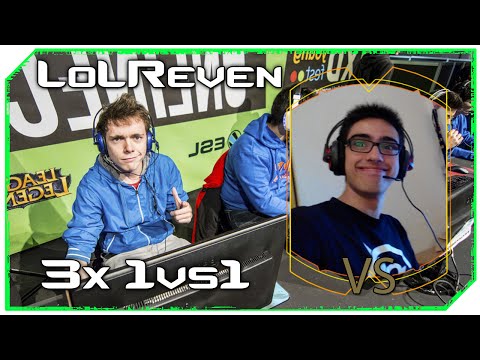 TRES 1VS1 CONTRA MINIDUKE - LEBLANC - RIVEN - RUMBLE