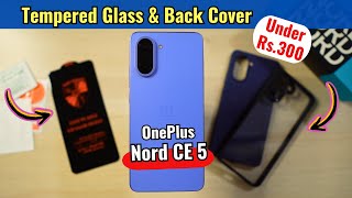 Oneplus Nord CE 5 Accessories - Back Cover & Tempered Glass Under Rs.300 | AGIF Sale 2025
