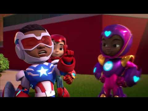 Iron Man And His Awesome Friends - Captain America Goes Fast EXCLUSIVE CLIP