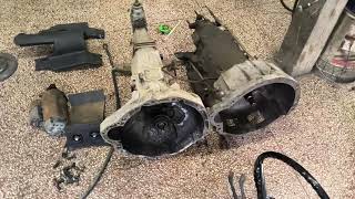 Fiat 130 zmiana skrzyni biegów z automatycznej na manualną