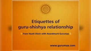 Satsang by Anandmurti Gurumaa| Guru Shishya Sambandh