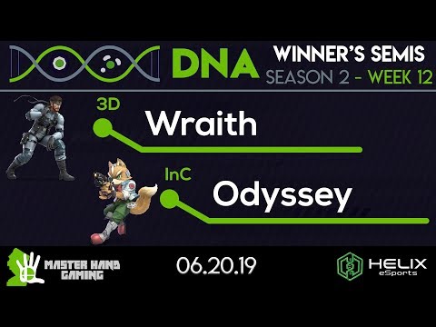 DNA 2.12 - 3D | Wraith (Snake) Vs. InC | Odyssey (Fox) - W Semifinals