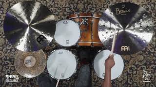 Video thumbnail for Meinl 22" Byzance Jazz Thin Ride Cymbal - 2227g (B22JTR-1030922M) by Memphis Drum Shop