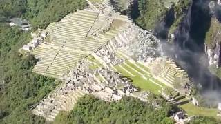 Wayna Picchu Stairs of Death   YouTube