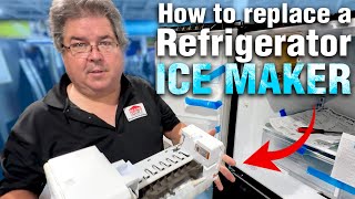 How to Replace a Whirlpool French Door Ice Maker Assembly