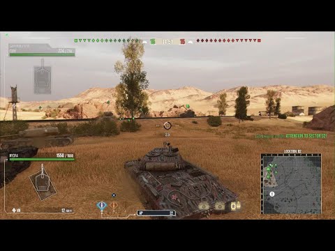 World of Tanks console - Hydra IS 6 6k damage combined with ACE Tanker (M)