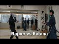 Rapier vs Katana; speed 4/5; 레이피어 vs 카타나 ; ropera vs katana