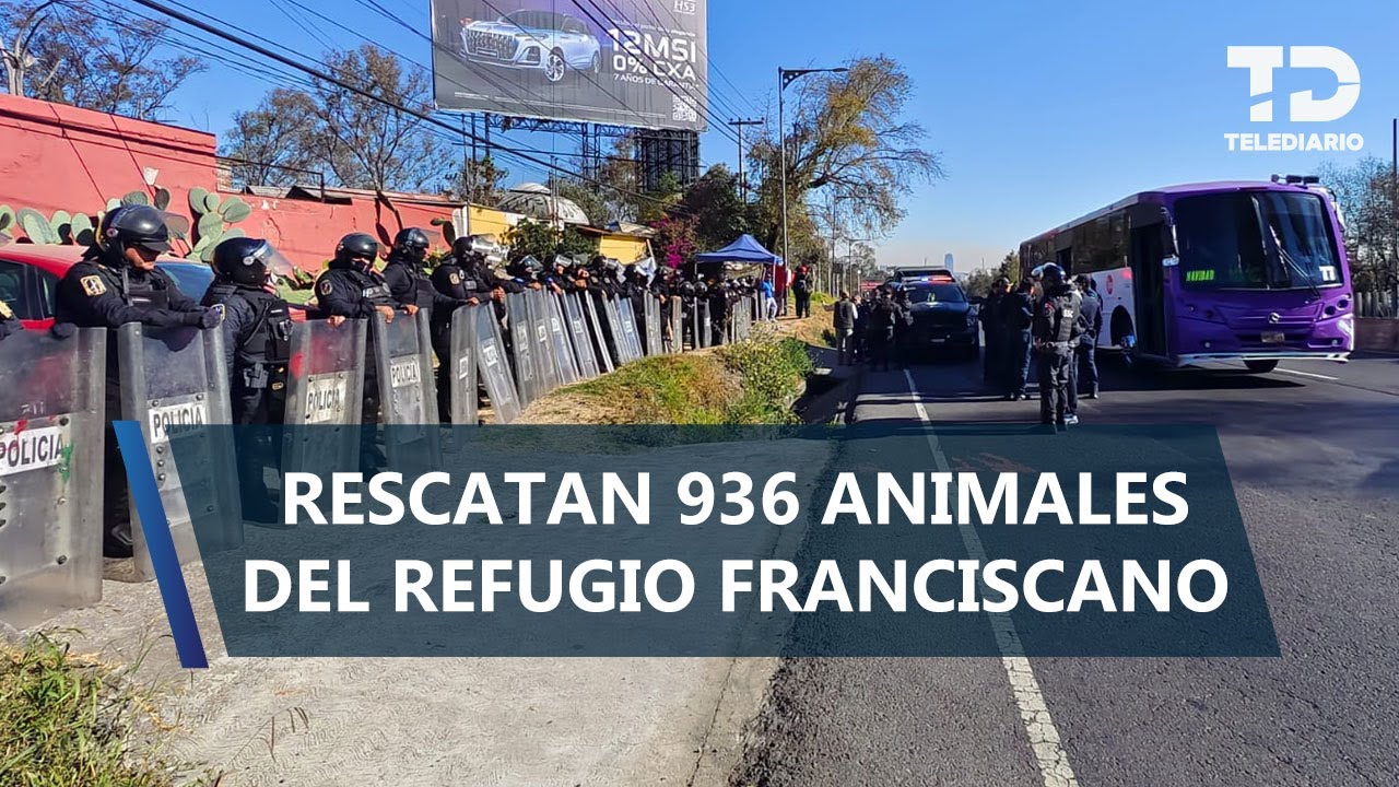 Protestan en Refugio Franciscano en Cuajimalpa para evitar que retiren a los perros