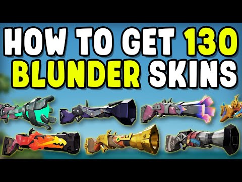Quickest Guide to get ALL Blunderbuss Skins | Sea of Thieves Guide