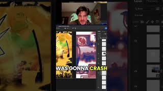 Designing this on stream and then projecting the final image on my wall behind me #design