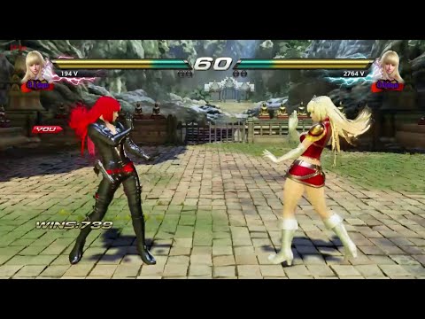 L7 56 Lili Rochefort vs Lili Red - Tekken 7 ( Uchiha x24 ) Gameplay PC