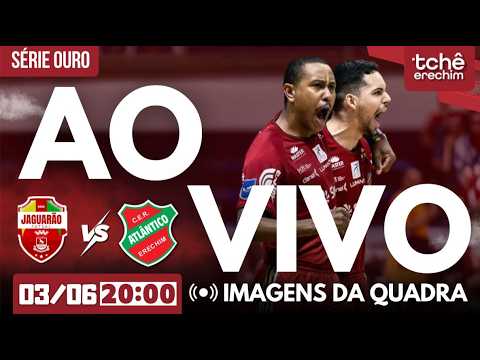 AO VIVO COM IMAGENS: JAGUARÃO X ATLÂNTICO - GAÚCHO SÉRIE OURO - 03/06/2026