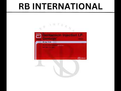 Genticyn injection gentamycin 80mg 2ml