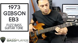 Video thumbnail for Fuzz Bass Guitar Tone - 1973 Gibson EB3 by Online Bass Player - Dan Hawkins