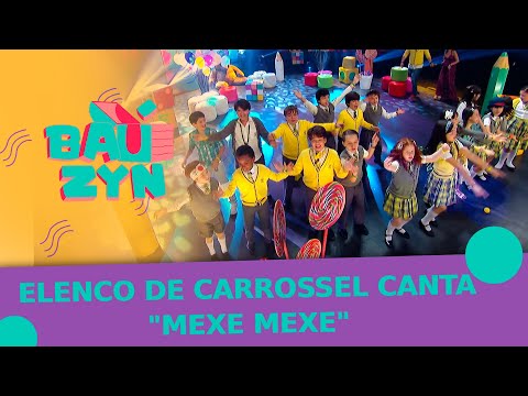 Elenco de "Carrossel" canta "Mexe Mexe" | Baúzyn