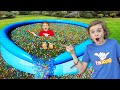 10 Million Orbeez In Our Backyard Pool