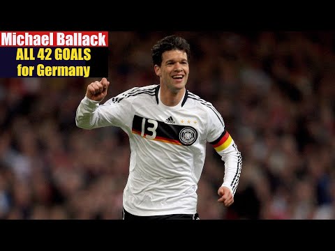 Michael Ballack ◉ All 42 Goals for Germany 🇩🇪