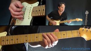 Mississippi Queen Guitar Lesson - Mountain - Riffs & Intro Solo