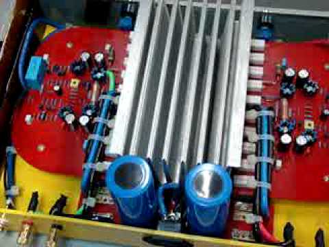 My handmade power amplifier project 1000W