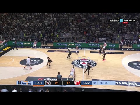 U PIONIRU KAO NA LEDU: Masovno klizanje košarkaša Partizana i Zvezde / 01.06.2022.