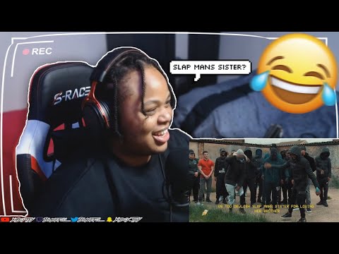 American reacts to UK DRILL : WTF BARS 5 -REACTION (SLAP MANS SISTER)