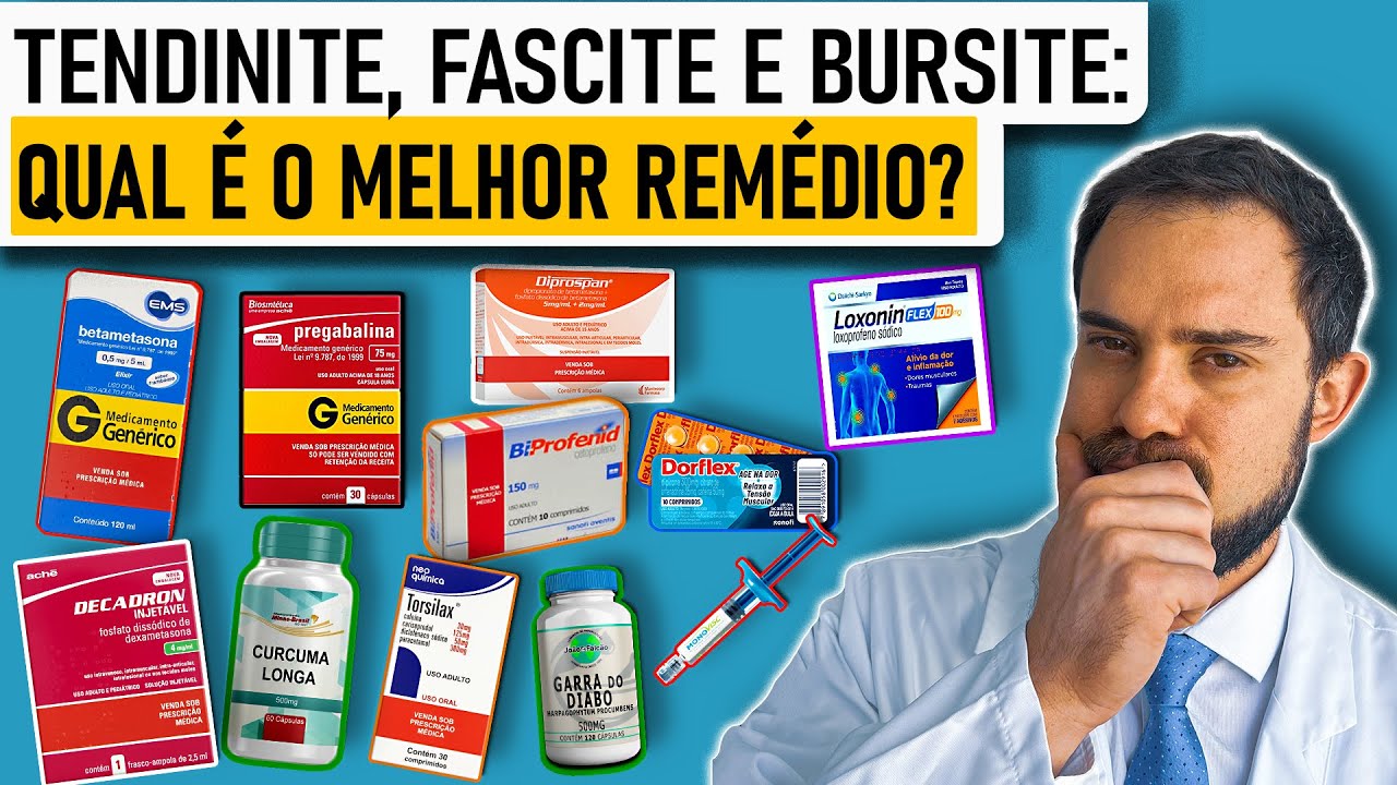 Tendinite, Bursite e Fascite: Qual é o MELHOR REMÉDIO? [Ortopedista revela o Guia Definitivo]