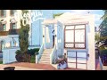 California Chic Split Level Townhouse The Sims 4 Speed Build CC Free Download Links