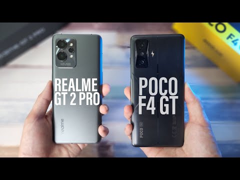Realme GT 2 Pro vs POCO F4 GT Full Comparison! Cameras | Display | Speakers |Battery etc