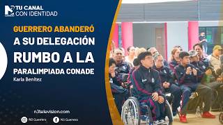 Guerrero abanderó a su delegación rumbo a la Paralimpiada CONADE