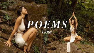 A digital resting place: reading poetry & invoking love
