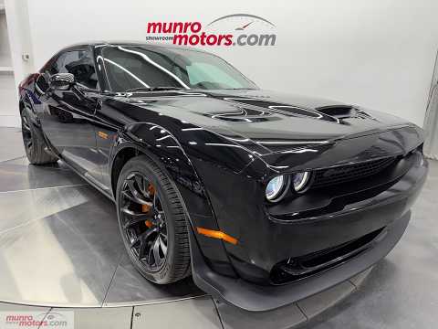 2023 Dodge Challenger Scat Pack 392 Widebody RWD in Black for sale at Munro Motors in Brantford, ON