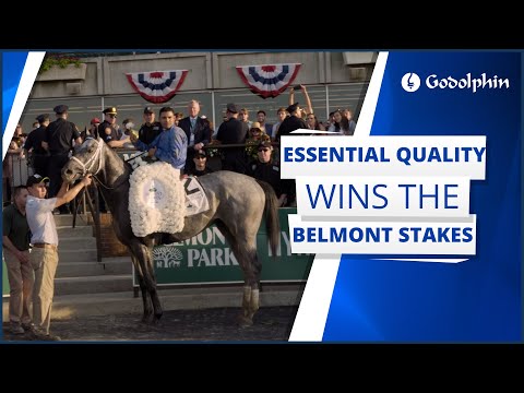 Essential Quality wins the Belmont Stakes