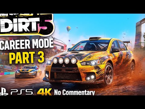 DIRT 5 Career Mode Part 3 | PS5 Gameplay Walkthrough | 4K No Commentary
