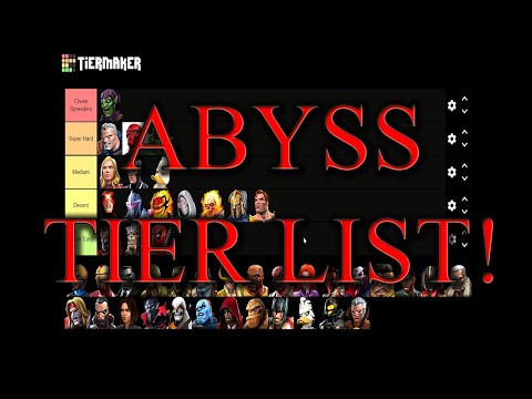 MCOC Abyss of Legends Fights Tier List