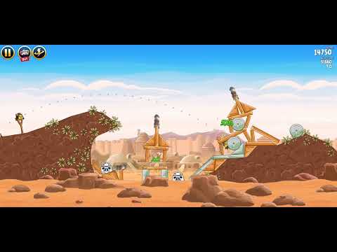 Angry Birds Star Wars - Gameplay "Han Solo"