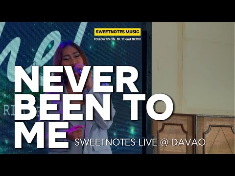 Never Been To Me | Charlene - Sweetnotes Live @ Davao