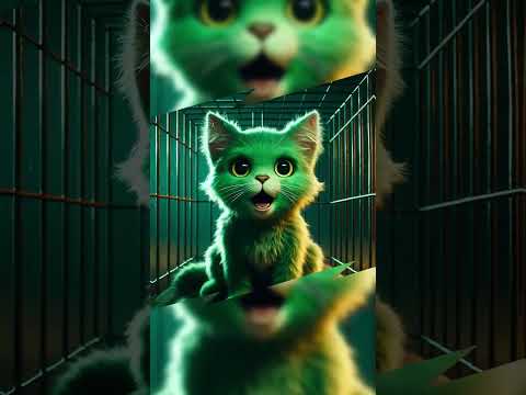 Watermelon Cat?! 🙀 #cat #cute #kitten #shorts #short #animation