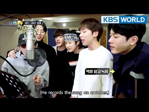 Team Green changes choreo for Lee JungHa who hurt his leg... What a friendship![The Unit/2018.02.21]