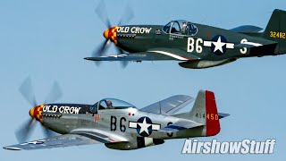 P-51 Mustangs in Action! Thunder Over Michigan 2023