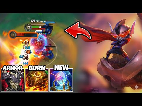 The Unkillable Burn Build Rumble | Wild Rift 