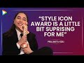 Ajay Devgn S SWEET Gesture For Prajakta Koli At Bollywood Hungama S Style Icon Awards