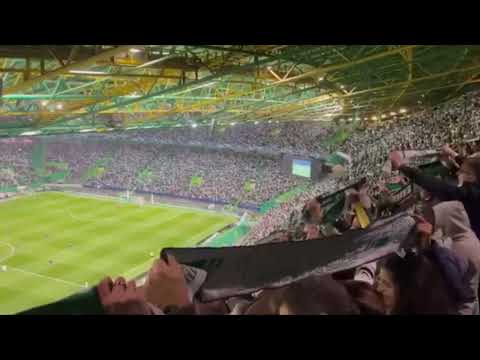 Amazing Atmosphere from Sporting fans. Porque é TÃO LINDO, o MUNDO SABE QUE. Sporting 0-5 MaN City
