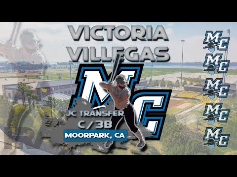 JC Transfer Victoria Villegas Catcher and Third Base, Softball Skills Video - Moorpark College